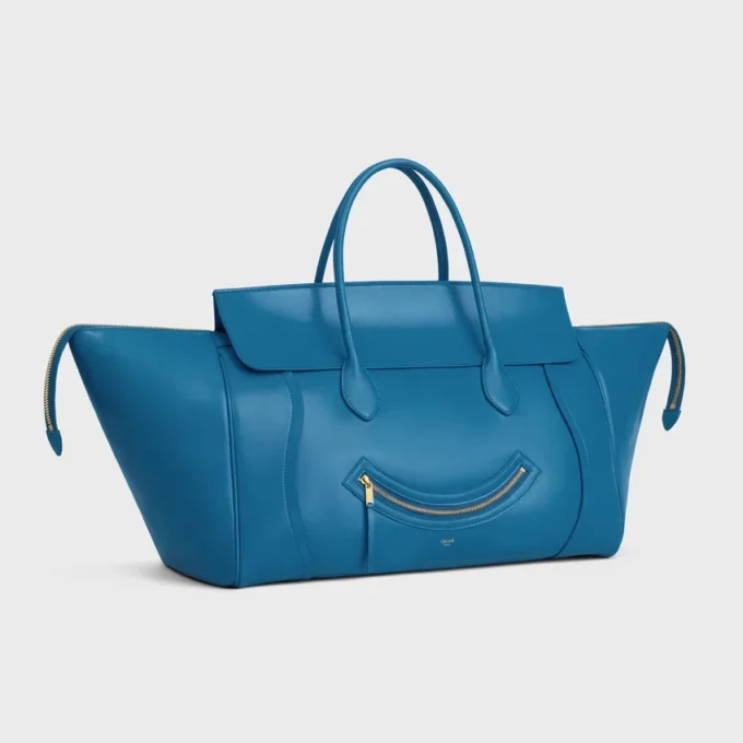 Luggage Big Smile en piel de becerro brillante Luggage Big Smile en piel de becerro brillante
