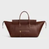 Luggage grande de piel de cordero flexible y brillante Luggage grande de piel de cordero flexible y brillante