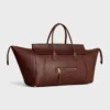 Luggage grande de piel de cordero flexible y brillante Luggage grande de piel de cordero flexible y brillante