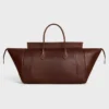 Luggage grande de piel de cordero flexible y brillante Luggage grande de piel de cordero flexible y brillante