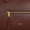 Luggage grande de piel de cordero flexible y brillante Luggage grande de piel de cordero flexible y brillante