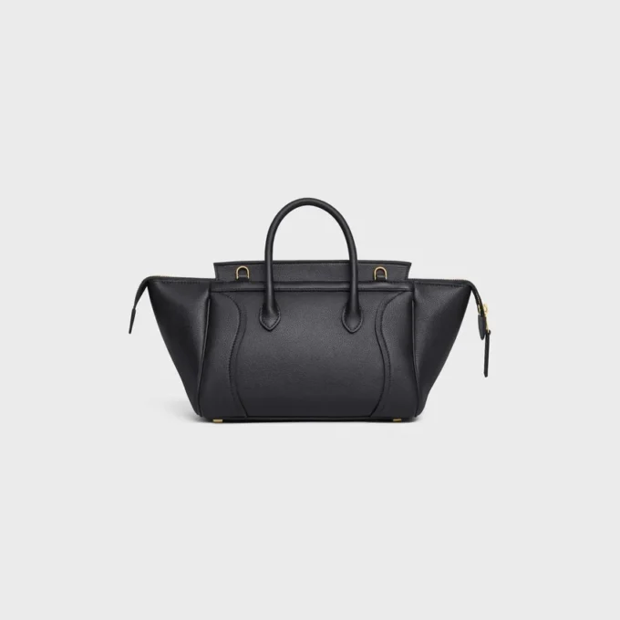 Luggage pequeño de piel de becerro granulada Luggage pequeño de piel de becerro granulada
