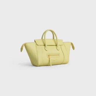 Luggage pequeño de piel de cordero flexible y brillante Luggage pequeño de piel de cordero flexible y brillante