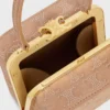 Minaudière Lana de CELINE en piel de becerro ante con strass Triomphe Minaudière Lana de CELINE en piel de becerro ante con strass Triomphe