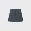 Minifalda Trapeze en denim Raw Wash Minifalda Trapeze en denim Raw Wash