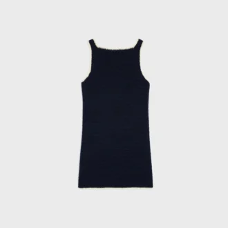 Minivestido de algodón de ganchillo