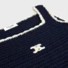 Minivestido de algodón de ganchillo Minivestido de algodón de ganchillo