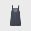 Minivestido imperio en denim Raw Wash Minivestido imperio en denim Raw Wash