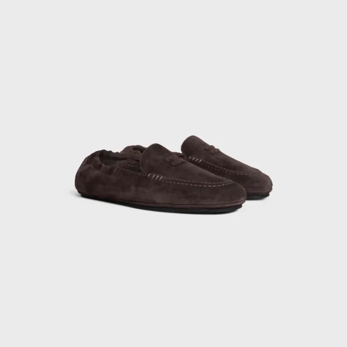 Mocasines Adam en piel de becerro anteada Mocasines Adam en piel de becerro anteada