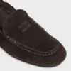 Mocasines Adam en piel de becerro anteada Mocasines Adam en piel de becerro anteada