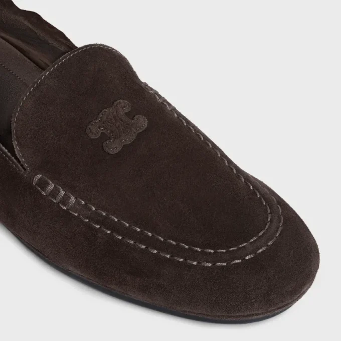 Mocasines Adam en piel de becerro anteada Mocasines Adam en piel de becerro anteada