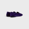 Mocasines Aura con Triomphe en terciopelo