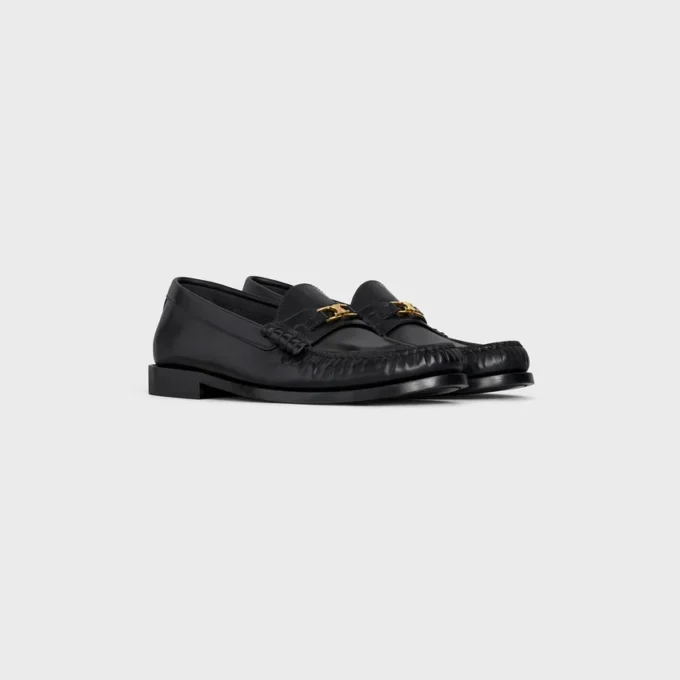 Mocasines CELINE Luco en piel de toro pulida Mocasines CELINE Luco en piel de toro pulida