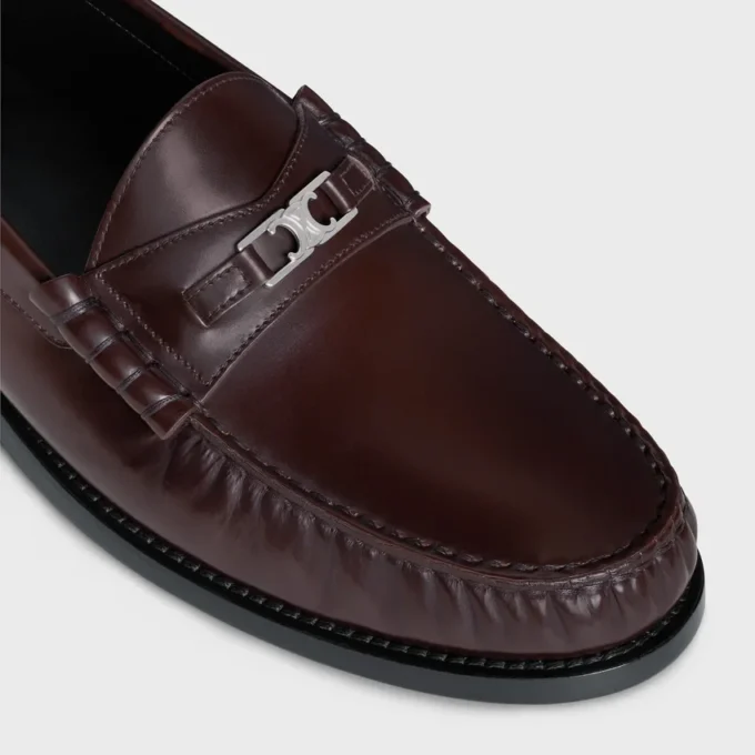Mocasines CELINE Luco Triomphe en piel de toro pulida Mocasines CELINE Luco Triomphe en piel de toro pulida