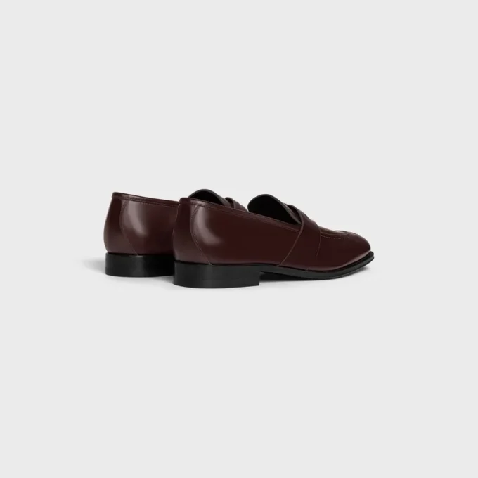 Mocasines CELINE Malaquais Penny Triomphe en piel de toro pulida Mocasines CELINE Malaquais Penny Triomphe en piel de toro pulida