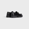 Mocasines Margaret con Triomphe en piel de toro pulida Mocasines Margaret con Triomphe en piel de toro pulida