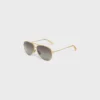 Montura metálica 01 Gafas de sol de metal con lentes polarizadas Montura metálica 01 Gafas de sol de metal con lentes polarizadas