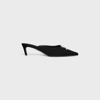 Mules CELINE Alma Triomphe en tejido de gros-grain