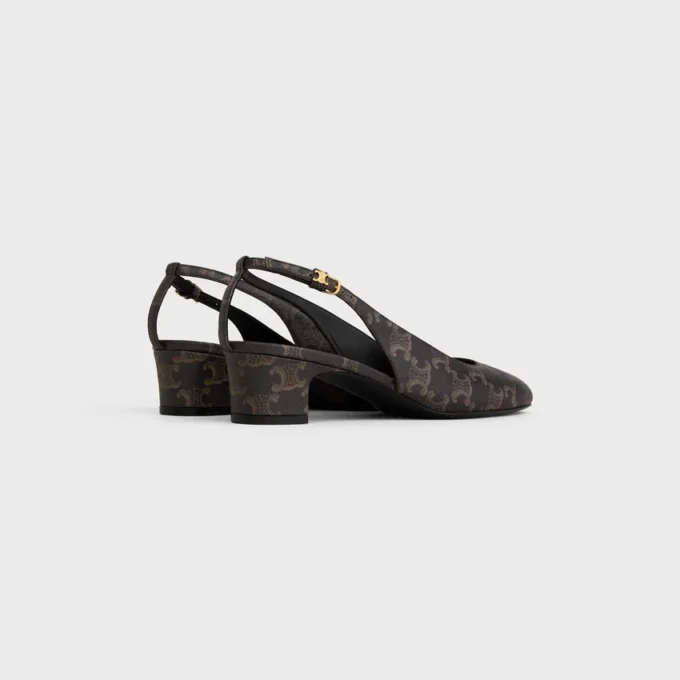 Neo City Slingback en tejido recubierto Triomphe Neo City Slingback en tejido recubierto Triomphe