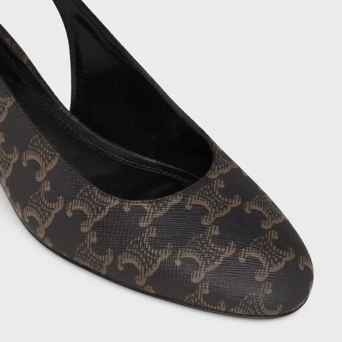 Neo City Slingback en tejido recubierto Triomphe Neo City Slingback en tejido recubierto Triomphe