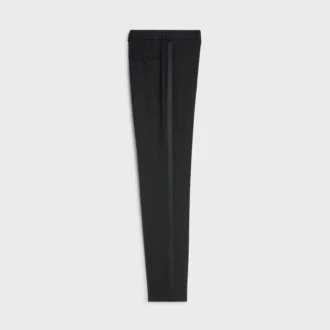 Pantalón clásico Tux en lana Grain De Poudre Pantalón clásico Tux en lana Grain De Poudre
