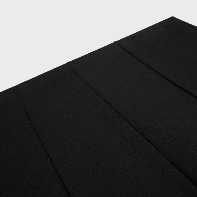 Pantalones acampanados de jersey de viscosa Pantalones acampanados de jersey de viscosa