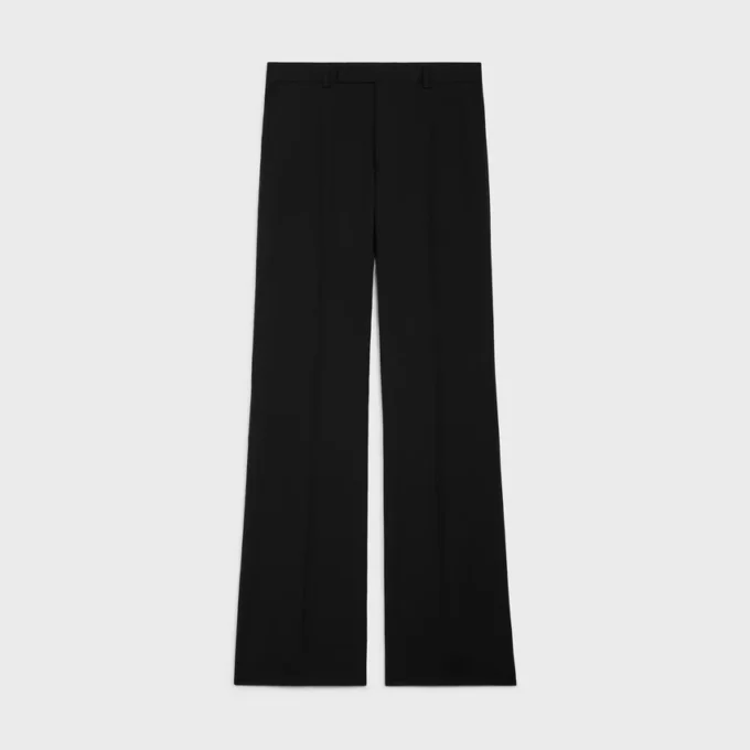 Pantalones Bnf de gabardina de lana Pantalones Bnf de gabardina de lana