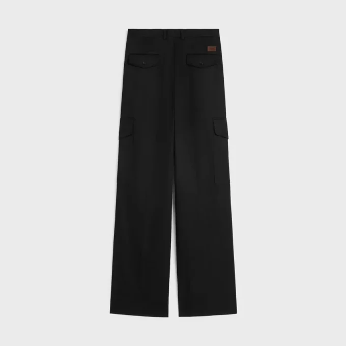Pantalones cargo Montauk en sarga de algodón Pantalones cargo Montauk en sarga de algodón