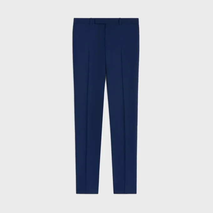 Pantalones Classic de tejido de lana Pantalones Classic de tejido de lana