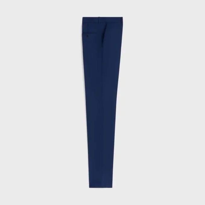 Pantalones Classic de tejido de lana Pantalones Classic de tejido de lana