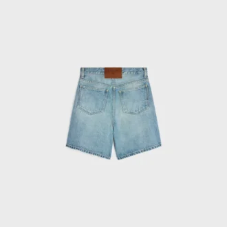 Pantalones cortos 001 en denim de algodón