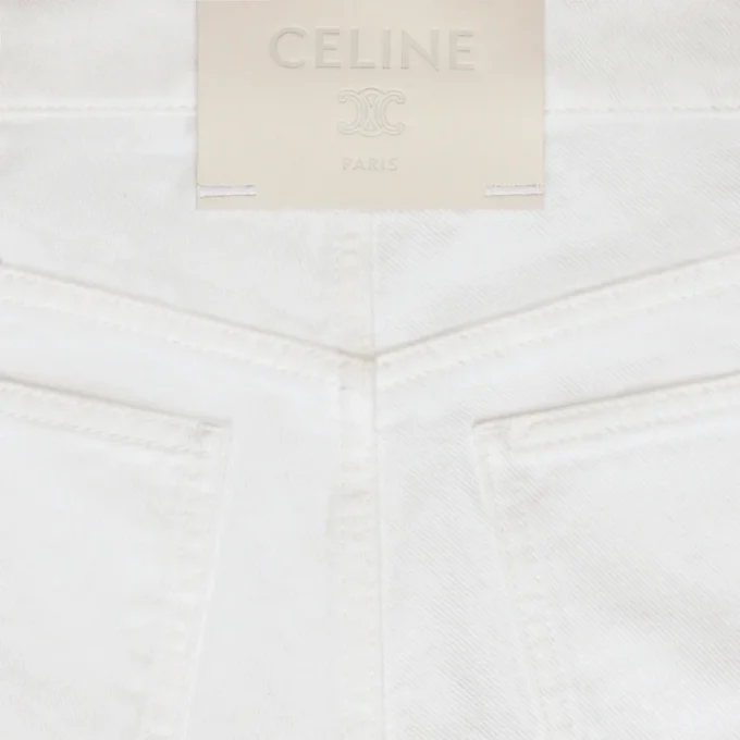 Pantalones cortos 001 en denim de algodón Pantalones cortos 001 en denim de algodón