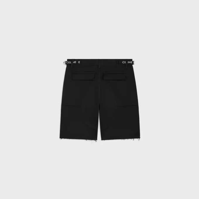 Pantalones cortos cargo CELINE de algodón Pantalones cortos cargo CELINE de algodón