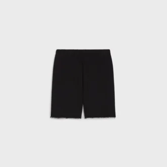 Pantalones cortos CELINE de felpa de algodón