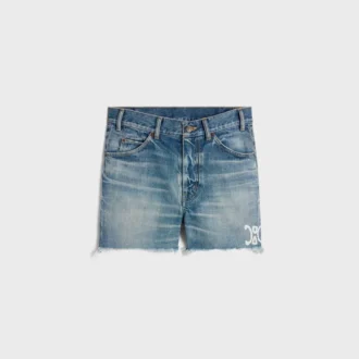 Pantalones cortos de skate en denim Electric Sky Wash