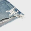 Pantalones cortos de skate en denim Electric Sky Wash