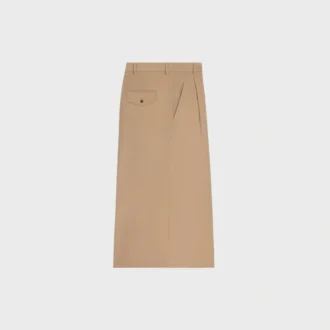 Pantalones cortos Montauk de gabardina de algodón y lana