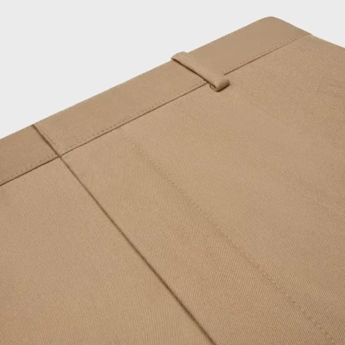 Pantalones cortos Montauk de gabardina de algodón y lana Pantalones cortos Montauk de gabardina de algodón y lana
