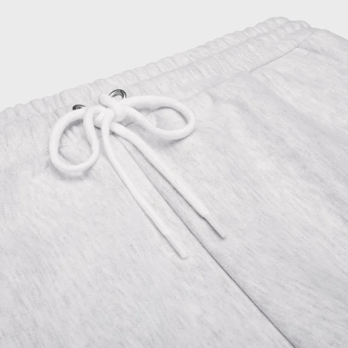 Pantalones de chándal acampanados de felpa de algodón Pantalones de chándal acampanados de felpa de algodón