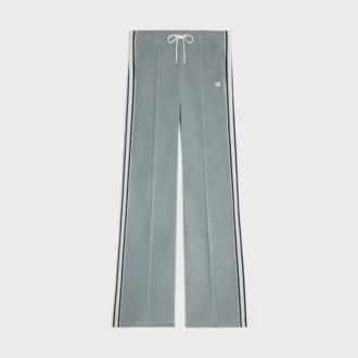 Pantalones de chándal en jersey de terciopelo
