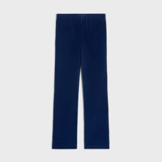 Pantalones de chándal en jersey de terciopelo