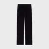 Pantalones de chándal en jersey de terciopelo Pantalones de chándal en jersey de terciopelo