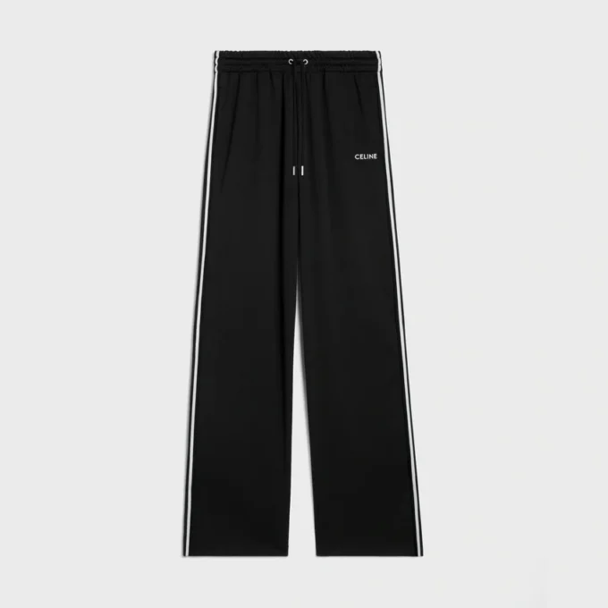 Pantalones de chándal en jersey doble cara