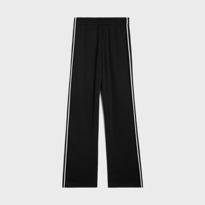Pantalones de chándal en jersey doble cara