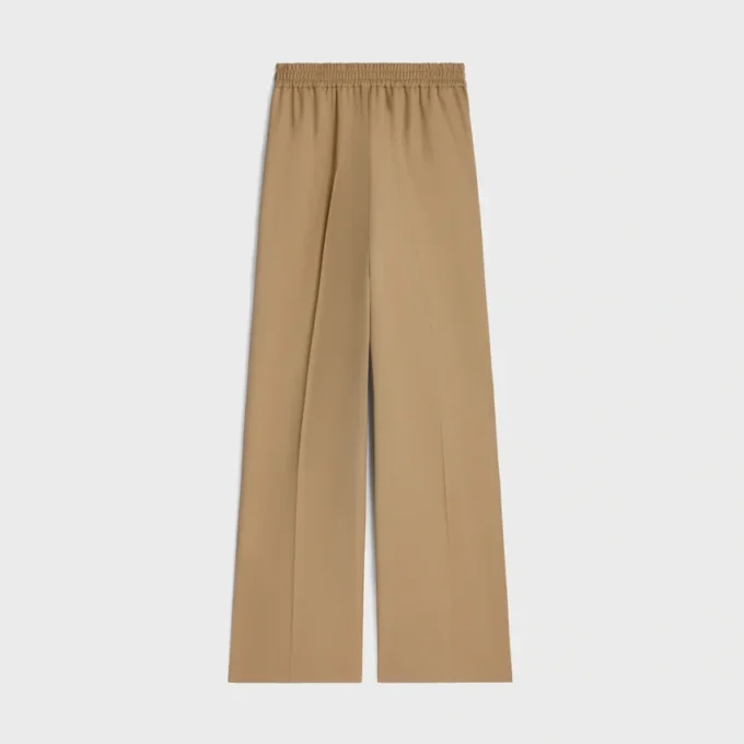 Pantalones de sarga de lana Pantalones de sarga de lana