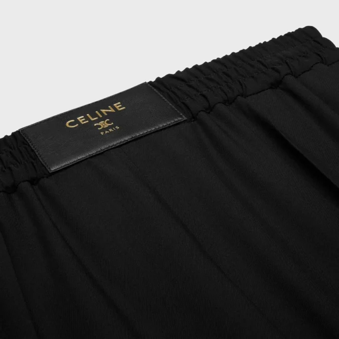 Pantalones de tejido de lana ligera Pantalones de tejido de lana ligera