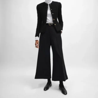 Pantalones Docks de gabardina de lana Pantalones Docks de gabardina de lana