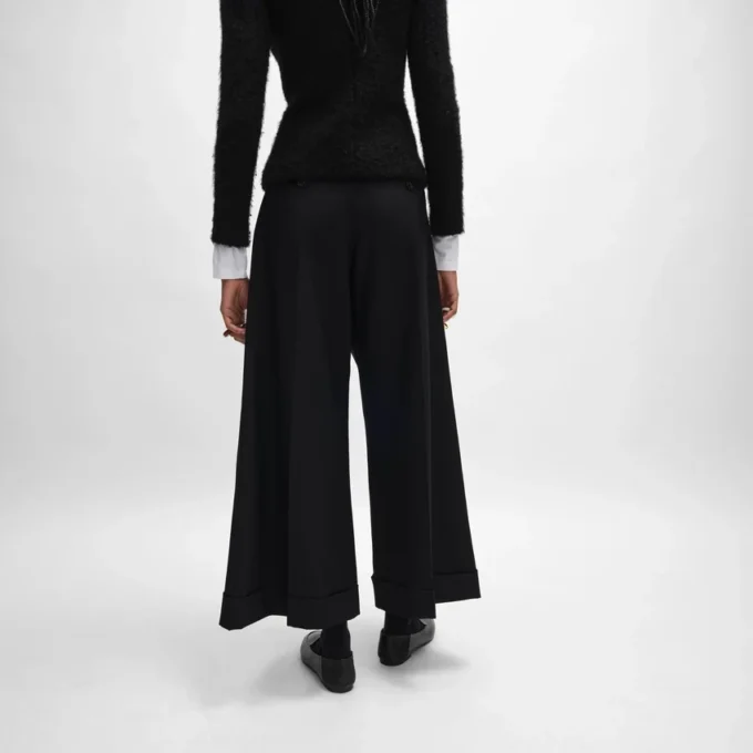 Pantalones Docks de gabardina de lana Pantalones Docks de gabardina de lana