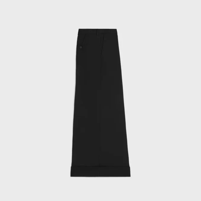 Pantalones Docks de gabardina de lana Pantalones Docks de gabardina de lana