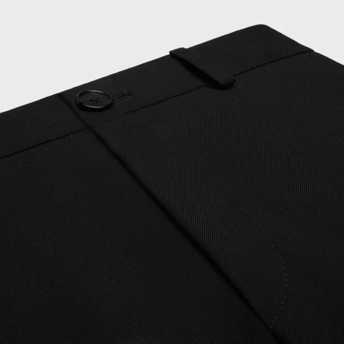 Pantalones Docks de gabardina de lana Pantalones Docks de gabardina de lana